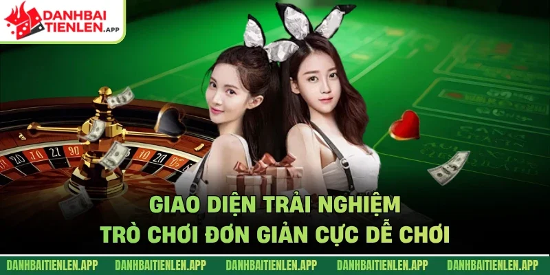 Giao diện trải nghiệm trò chơi đơn giản cực dễ chơi